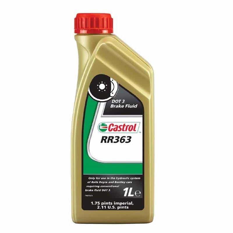 Castrol RR363 Rolls Royce and Bentley DOT3 Brake Fluid