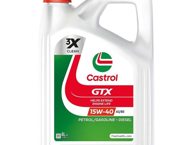 Castrol GTX 15w-40 A3/B4 Engine Oil