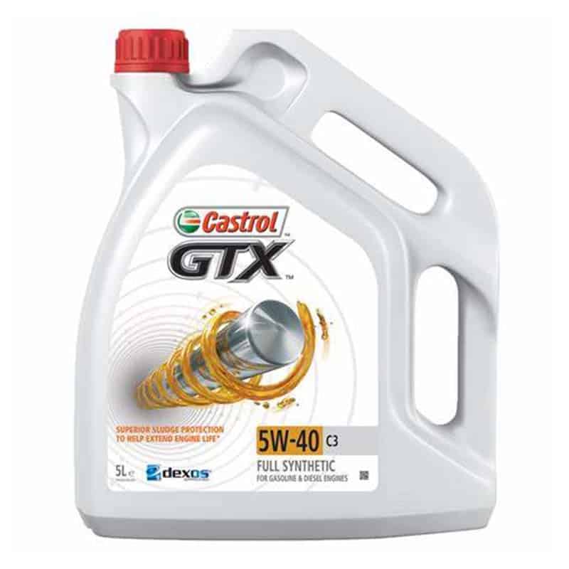 Castrol GTX 5w-40 C3 Engine Oil