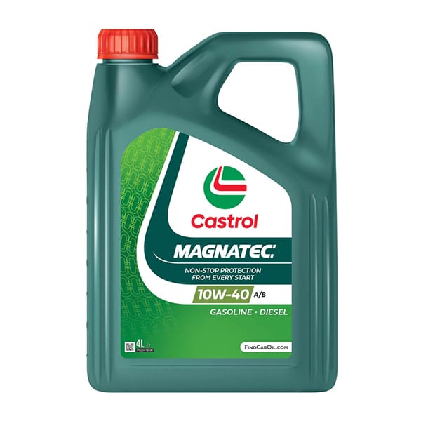 Castrol Magnatec 10w-40 A3/B4 Synthetic Engine Oil with Dualock technology.