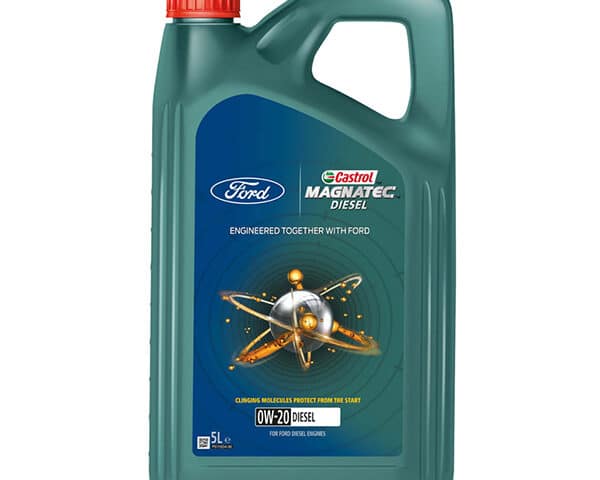 Castrol Magnatec Professional D 0w-20 Ford Synthetic Engine Oil with Dualock technology.