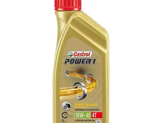 Buy Castrol Power 1-4t 10w-40 motorcycle engine oil. Suitable for all 4 stroke motorcycle engines