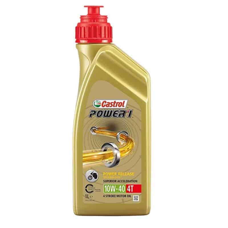 Buy Castrol Power 1-4t 10w-40 motorcycle engine oil. Suitable for all 4 stroke motorcycle engines