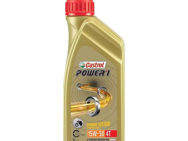 Buy Castrol Power 1-4t 15w-50 motorcycle engine oil. Suitable for all 4 stroke motorcycle engines