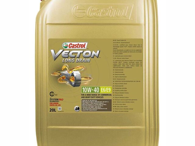 Castrol Vecton Long Drain 10w-40 E6 E9 Engine Oil