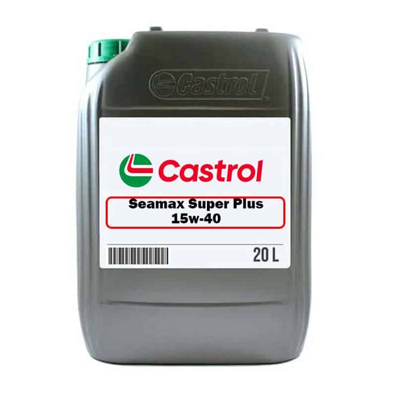 Castrol Seamax Super Plus 15w-40 Marine Engine Lubricating Oil