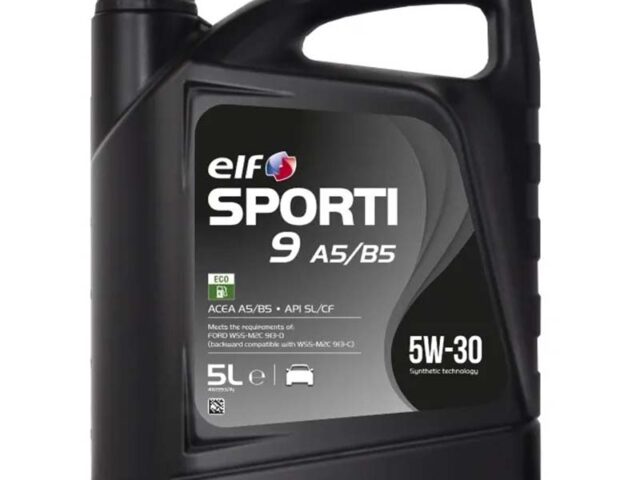 Elf Sporti 9 5w-30 A5_B5 Engine Oil