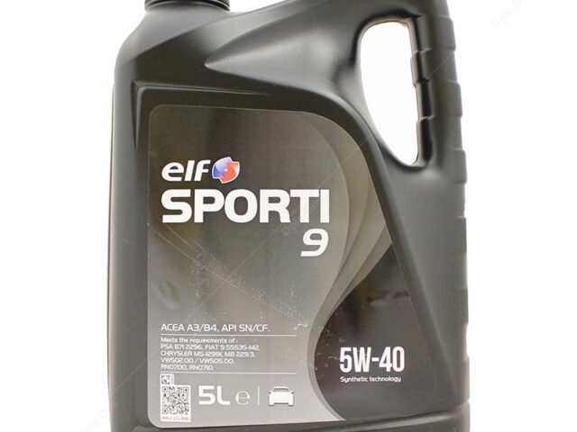 Elf Sporti 9 5w-40 Engine Oil