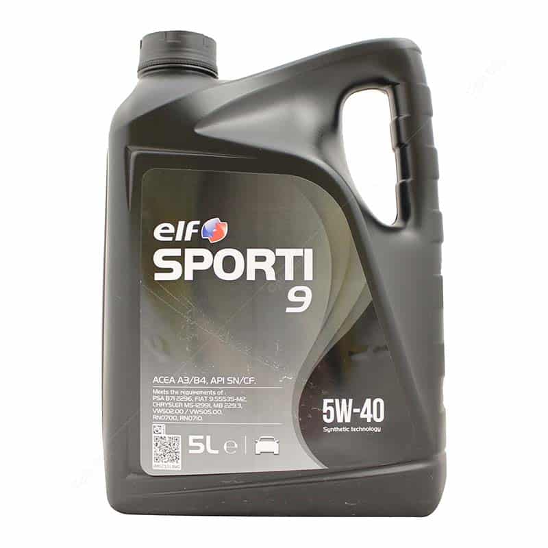 Elf Sporti 9 5w-40 Engine Oil