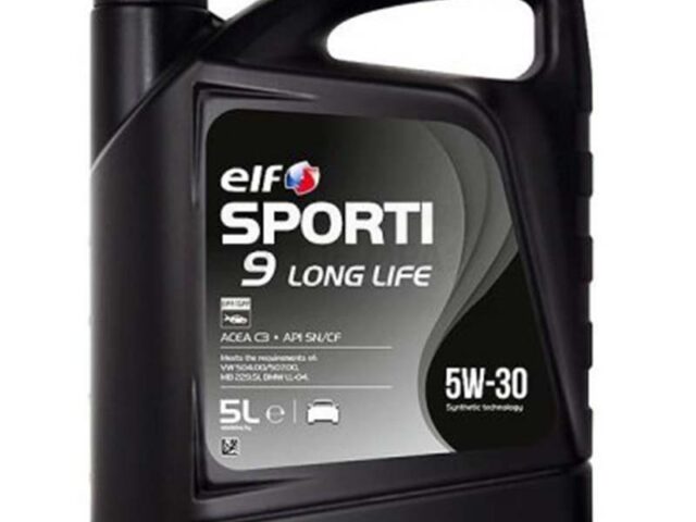 Elf Sporti 9 Long Life 5w-30 Engine Oil