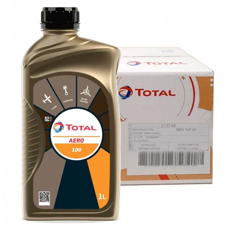 Total Energies Aero 100 Aviation Oil