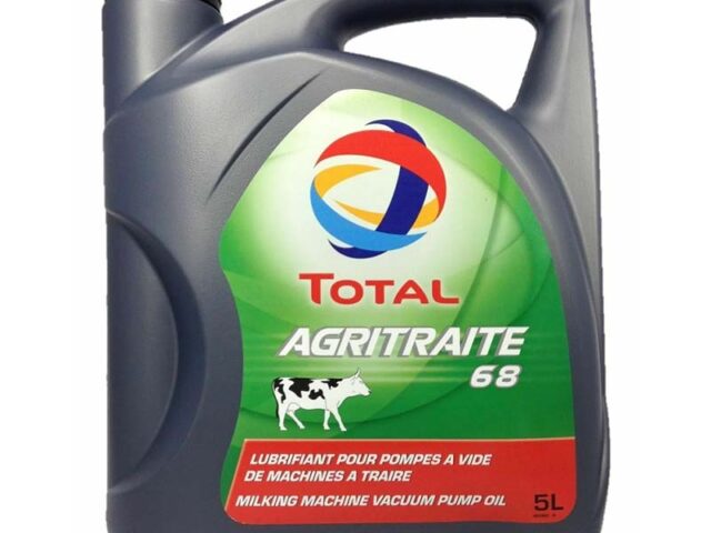 Total agritraite 68 milking machine lubricant oil