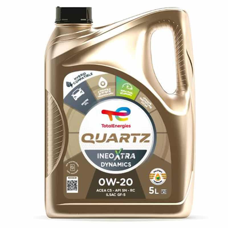 Total Quartz INEO Xtra Dynamics 0w-20 - Advanced Synthetic Technology Oil