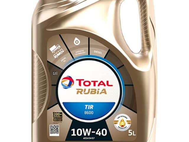 Total Rubia TIR 8600 10w-40 commercial vehicle engine oil