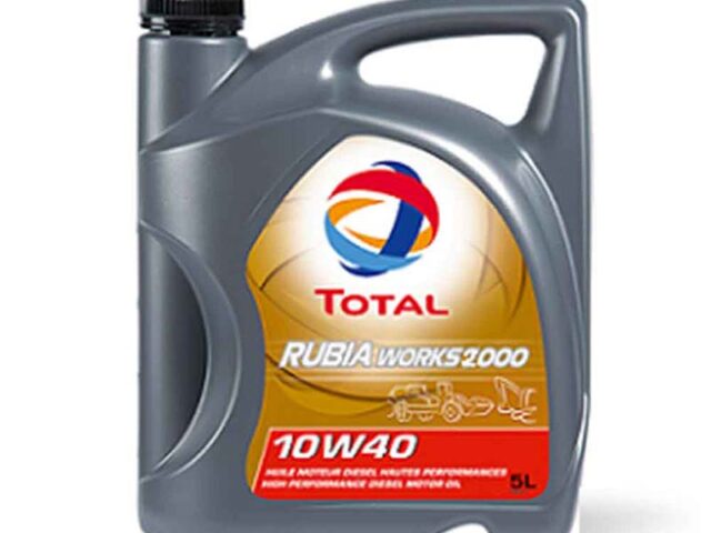 Total Rubia Works 2000 10w-40 Engine Oil