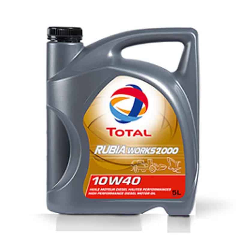 Total Rubia Works 2000 10w-40 Engine Oil