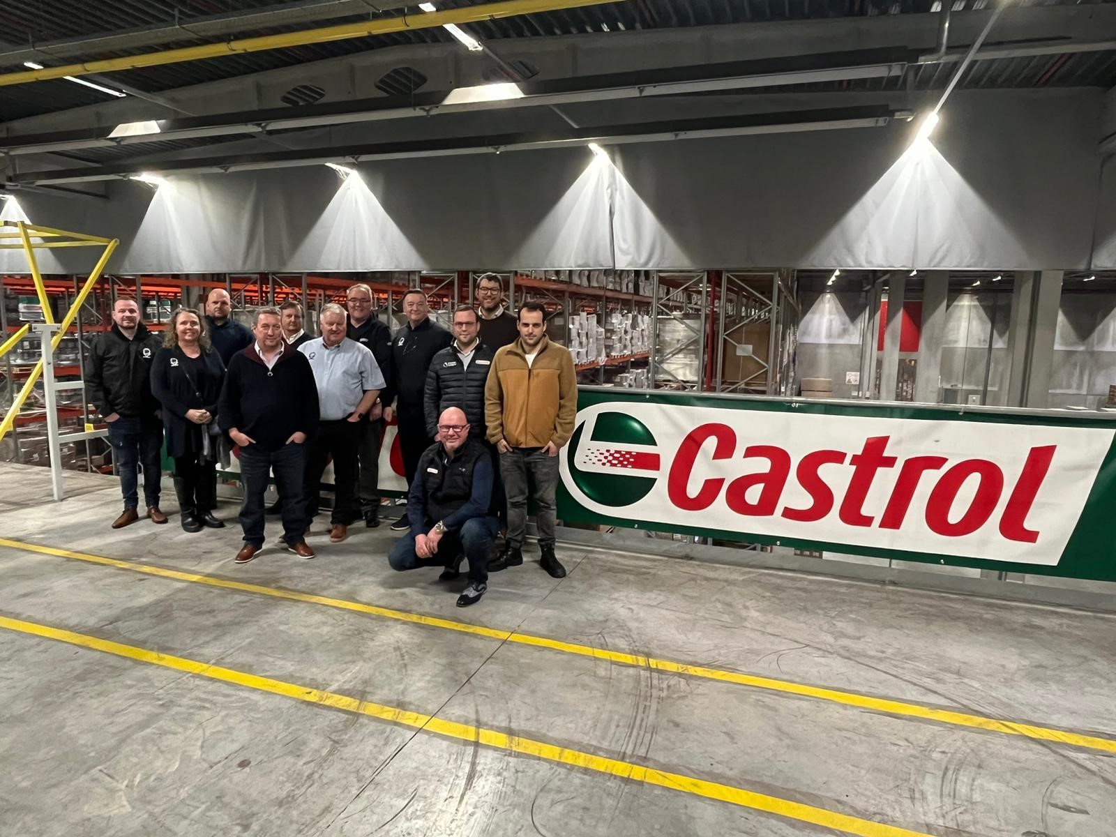 Kernow Oils visits Distrilog global distribution warehouse