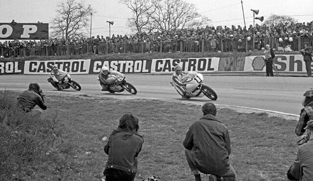 Castrol Racing Sponsorship Historical Photo