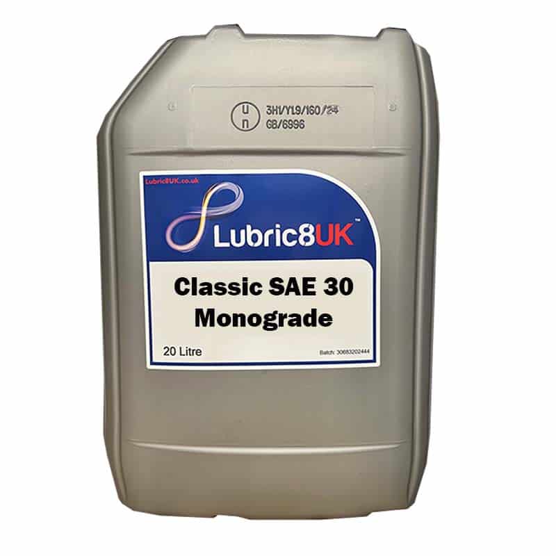 Lubric8 Classic SAE 30 Monograde Engine Oil