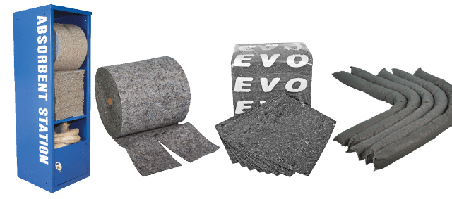 EVO Recycled Absorbent Station - Centralised Units for Quick and Easy Access to Absorbents