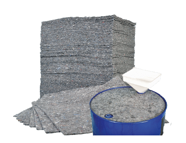 EVO Recycled Absorbent Pads - Low Carbon Recycled Spill Pads