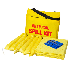 Spill Kits - Vinyl Bag Spill Kits With Shoulder/Carry Straps