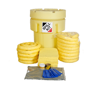 Lockers And Large Wheeled Spill Kits - For Workplaces Where Potenitally Large Volumes Are At Spill Risk