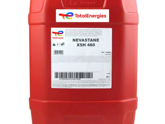 Total Nevastane XSH 460 Synthetic (PAO) Gear Oil, Suitable for Incidental Food Contact