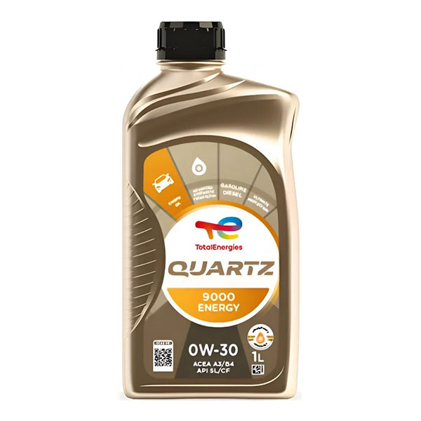 Total Energies Quartz 9000 Energy 0w-30 Synthetic Engine Oil Lubricant 1 Litre