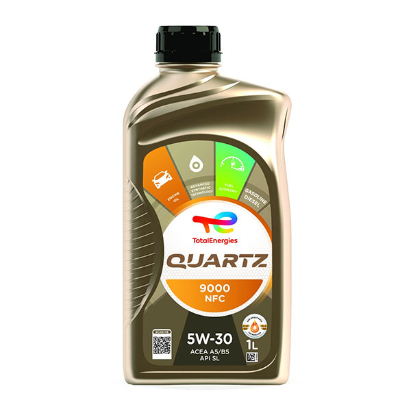 Total Energies Quartz 9000 NFC 5w-30 Synthetic Engine Oil Lubricant 1 Litre