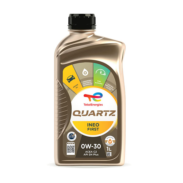 Total Energies Quartz Ineo First 0w-30 Synthetic Engine Oil Lubricant 1 Litre