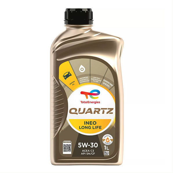 Total Energies Quartz Ineo Long Life 5w-30 Synthetic Engine Oil Lubricant 1 Litre